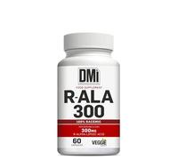 DMI INNOVATIVE NUTRITION R-ALA 300 60 Cápsulas - Ácido R-Alfa Lipoico 100% Racémico (Ácido Tióctico) - Potente Antioxidante Universal - Soporte Energético y Metabólico - 300 mg por Dosis