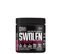 DMI INNOVATIVE NUTRITION Swolen Ultimate NRG 375g Sabor Limonada Rosa - Pre-Workout Avanzado con 11 Ingredientes - Arginina, Citrulina, Beta-Alanina CarnoSyn®, Cafeína NewCaff ®, VitaCholine®, Taurina