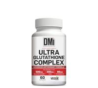 DMI INNOVATIVE NUTRITION Ultra Glutathione Complex 60 Cápsulas - Con L-Glutatión, N-Acetil-Cisteína y Vitamina C - Soporte Antioxidante y Cuidado Celular