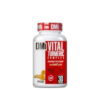 DMI INNOVATIVE NUTRITION Vital Turmeric Complex 60 Cápsulas - Cúrcuma Meriva®, Jengibre y Vitamina C - Soporte para el Bienestar Articular y Protección Antioxidante