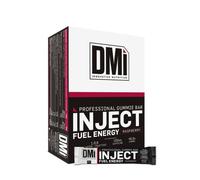 DMI Nutrition Inject Fuel Energy Gummie Bar Raspberry 10x60g