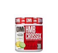 DMI Pre-Workout HMB CROSSIX Lemon Lime 240 g - Fórmula 5 ingredientes Activos: HMB, Creatina monohidrato, Beta-Alanina, Bioperine y Vitamina B6. Sin azúcar. CrossFit