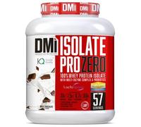 DMI Proteína ISOLATE PRO ZERO-Proteína para Recuperación y Desarrollo Muscular - 100% Aislado de proteína de suero con DigeZyme® y LactoSpore - Sin Azúcares Añadidos (2 Kg, Chocolate)