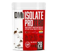 DMI Proteína ISOLATE PRO ZERO-Proteína para Recuperación y Desarrollo Muscular - 100% Aislado de proteína de suero con DigeZyme® y LactoSpore - Sin Azúcares Añadidos (1 Kg, Chocolate)