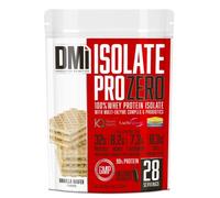 DMI Proteína ISOLATE PRO ZERO-Proteína para Recuperación y Desarrollo Muscular - 100% Aislado de proteína de suero con DigeZyme® y LactoSpore - Sin Azúcares Añadidos (1 Kg, Vanilla Wafer)