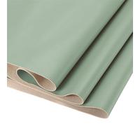 DMiotech 1 Paquete de 14" x 53" de Tira de Cuero Sintético para Cubrir Muebles Verde Oliva Rollo de Cuero PU para Manualidades Hechos a Mano