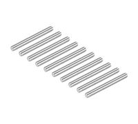 DMiotech 10 Paquete M10 x 100mm Totalmente Roscado Varilla 304 Inoxidable Acero Derecha Mano Roscas Varilla Barra Pernos Abrazaderas y U-Pernos