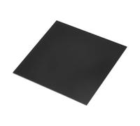 DMiotech 10 x 10 x 0.15 Pulgadas Hojas de UHMW de Plástico, Polietileno de Ultra Alto Peso Molecular, Tablero de Polietileno Negro Opaco para Automoción, Química, Manufactura
