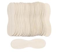 DMiotech 100 Pack 24" x 0.6" Palitos de Helado de Madera Desechables a Granel Palas de Helado Palitos de Degustación de Postres para Degustar, Manualidades