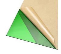 DMiotech 2 Paquetes de Tablero de Acrílico PMMA de 12" x 12" y 3mm de Grosor para Proyectos de Manualidades y Bricolaje en Color Verde Oscuro Transparente