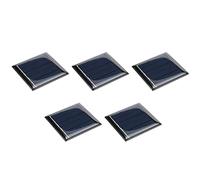 DMiotech 5 Paquete 2.5V 100mA 50mm x 50mm Mini Solar Panel Célula para Bricolaje Eléctrica Energía Proyecto