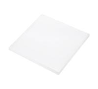 DMiotech Hojas de UHMW de Plástico de 6 x 6 x 1/2 Pulgadas, Polietileno de Ultra Alto Peso Molecular, Tablero de Polietileno Blanco Opaco para Automoción, Química, Manufactura