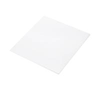 DMiotech Láminas de Plástico UHMW de 6 x 6 x 1/16 Pulgadas, Polietileno de Ultra Alto Peso Molecular, Tablero de Polietileno Blanco Opaco para Automoción, Química, Fabricación