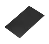 DMiotech Láminas de Plástico UHMW de 6 x 8 x 0.1 Pulgadas, Polietileno de Ultra Alto Peso Molecular, Tablero de Polietileno Negro Opaco para Automoción, Química, Fabricación