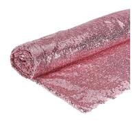 DMiotech Tela de Lentejuelas Rosa de 4 Yardas, Brillante y Reluciente, Malla de Lustre Iridiscente de 5 Pies de Ancho para Coser, Manteles, Fondos, Ropa, Vestidos