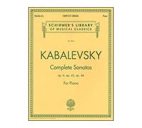 Dmitri kabalevsky - complete sonatas for piano: Schirmer Library of Classics Volume 2033 (Schirmer's Library of Musical Classics)