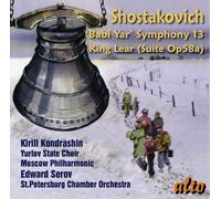 Dmitri Schostak Shostakovich: Symphony No.13 Babi Yar/Inc (CD) (Importación USA)