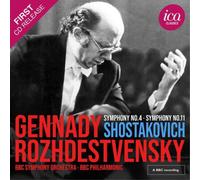 Dmitri Shostako Shostakovich: Symphony No. 4/Symphony No (CD) (Importación USA)