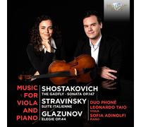 Duo Phoné|Leonardo Taio|Sofia Adinolfi - Music for Viola and Piano by Shostakovich, Stravinksy, Glazunov