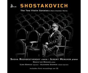 Dmitri Shostako Shostakovich: The Two Violin Sonatas & Ra (CD) (Importación USA)