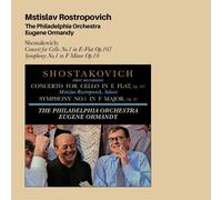Mstislav Rostropovich - Shostakovich w/ Eugene Ormandy + Philadelphia Orch