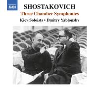 Dmitri Shostakovic Shostakovich: Three Chamber Symphonie (CD) (Importación USA)
