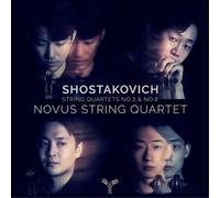 Novus Quartet – Shostakovich: Cuartetos de cuerda n.º 3 y n.º 8 – Harmonia Mundi