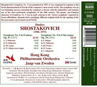 Dmitri Shostakovich – Sinfonías n.º 5 y n.º 9 – CD – NAXOS – Importación USA