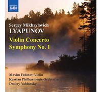 Dmitry Yablonsky – Lyapunov: Concierto para violín – Sinfonía n.º 1 – NAXOS
