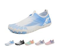 DMJHJY Zapatos de conexión a Tierra, Zapatos de conexión a Tierra con Cobre, Zapatos Descalzos, Calzado de Caminata Sendero Impermeable para Mujeres y Hombres (Blanco,37)