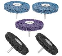 DMJJSD® Disco CSD de 100 mm, 5 unidades CBS discos de limpieza gruesos, discos abrasivos CBS para amoladora angular de pintura, soldaduras de óxido, limpieza y eliminación