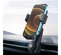DMJWAN Soporte Móvil Coche Porta Telephone, Liberación de un Botón & 360°Rotación, Suporte Sujeta Teléfono Coche del Aire Ventilación for iPhone 15 Pro MAX Plus 14 13 12 etc