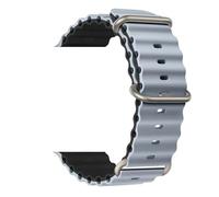 DMKGXL Correas for pulseras Ocean de 44 mm, 40 mm, 45 mm, 49 mm, 41 mm, 42 mm, 38 mm y 46 mm, series 7, 6, 3, SE, 8, Ultra 2, 9 y 10(Obsidian lime-black)