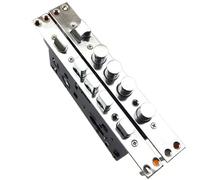 DMLAYHP Cerradura Monopunto Cerradura de Puerta antirrobo de Metal Grueso, Cuerpo de Cerradura de Puerta for el hogar, Accesorios de Hardware Central, 1 ud.(4)