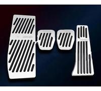 DMLHL Kit reemplazo para BMW Serie 3 E36 E39 E46 E87 E90 E92 E93 Serie 1X1 Pedal De Freno De Acelerador Piezas De Automóvil Aleación De Aluminio(Silver6)
