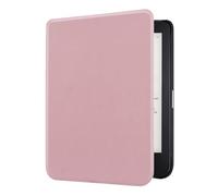 DMluna Funda para 2024 Kobo Clara BW/Colour / 2E, Tolino Shine Colour/Shine 5/4, función automática de encendido y apagado, piel sintética premium, PC a prueba de caídas, color rosa