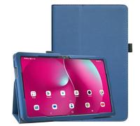 DMLuna Funda para T-Mobile Revvl Tab 2 de 10.1 pulgadas (modelo: 9185W, versión 2025), funda de piel sintética de alta calidad con soporte (no compatible con REVVL Tab 5G de 10.4 pulgadas 2023), azul