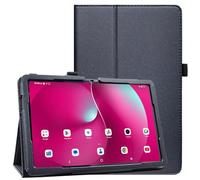 DMLuna Funda para T-Mobile Revvl Tab 2 de 10.1 pulgadas (modelo: 9185W, versión 2025), funda de piel sintética de alta calidad con soporte (no compatible con REVVL Tab 5G de 10.4 pulgadas 2023), color