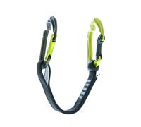 DMM Alpha Sport 25cm Cinta exprés de escalada titanium / lime