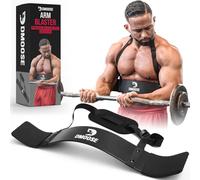 DMoose Fitness Brazos Curl Blaster Aluminio Grueso, Pernos robustos, perfilados y Ajustables - Definición Mejorada y Fuerza Muscular en los Brazos - Premium Bodybuilding Bíceps Bomber Isolate