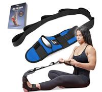 DMoose Yoga Strap Fascia Stretcher - Yoga Strap Fascia Stretcher Calf Stretcher & Foot Stretcher for Plantar Fasciitis Muscle Strain Ankle Injury - Exercise Strap for Stretching Leg Muscles