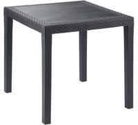 Dmora Mesa exterior antracita 79x79h72 cm