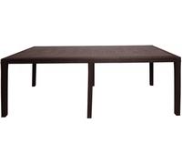 Dmora Mesa exterior marrón 150x90h72 cm
