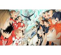 DMQBT 1500 Piezas - Colorful Fun Rompecabezas - Fotos - Gifts - Classic Japanese Animes Haikyuu!! - Juegos De Desafío para Niños - Juguete Antiestrés para Adultos - Vw09Zq