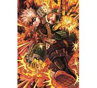 DMQBT 1500 Piezas ，Difficult Rompecabezas ，Gifts ，Fotos ，Japanese Animes My Heross Academias Bakugou Katsuki ，Children's Toys Educational Games Pósters - Dc135Zw