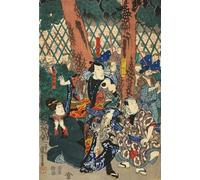 DMQBT 1500 Piezas Difficult Rompecabezas ，Japanese Ukiyoes Warriorss Paintings ，Decoración De Arte Mural ，1500 Piezas Rompecabezas Challenge para Adults - Xu739Tw