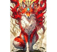 DMQBT 1500 Piezas Rompecabezas - Foxss Abstract Oil Painting - Colorful - Large Gift For The Whole Family - 1500 Piezas Rompecabezas For Adults - Vw248Zq