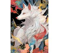 DMQBT 1500 Piezas Rompecabezas - Foxss Abstract Oil Painting - Colorful - Large Gift For The Whole Family - 1500 Piezas Rompecabezas For Adults - Vw247Zq