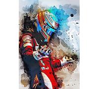 DMQBT 1500 Piezas Rompecabezas - Irregular Rompecabezas - Gifts - F1 Classic Racings Póster - Juegos De Memoria Familiar para Adultos - For The Elderly Educational Stationery - Hz265Xa