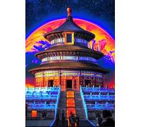 DMQBT 1500 Piezas Rompecabezass - Fun Juguete De Rompecabezas Personalizado para Adultos - China Beijing City Travel Póster - Juegos Educativos para El Hogar - Vw101Zq